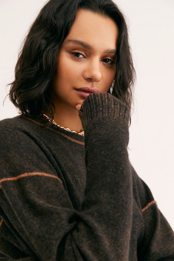 Slide View 3: Break Of Dawn Washed Cashmere Sweater