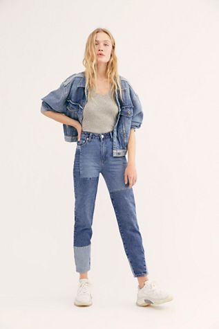 Mom Pieced Jeans