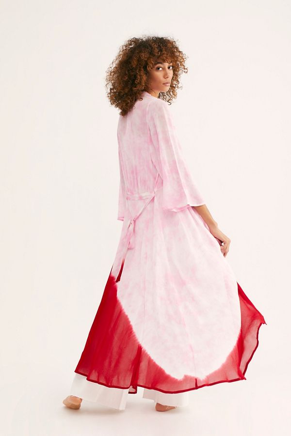 Slide View 2: Electric Tie-Dye Kimono