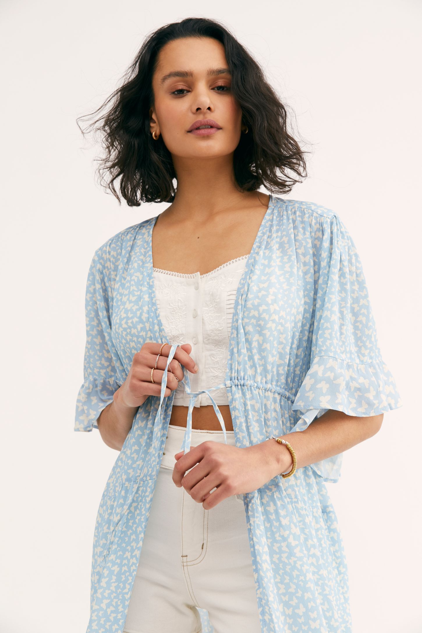 Slide View 5: Social Butterfly Kimono