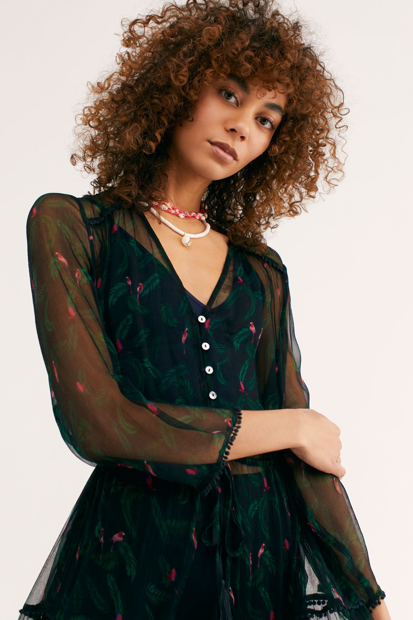 Slide View 3: Love Bird Kimono