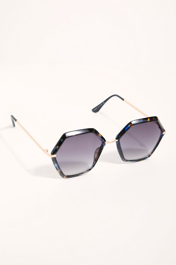 Octagon Party Sunglasses Free People