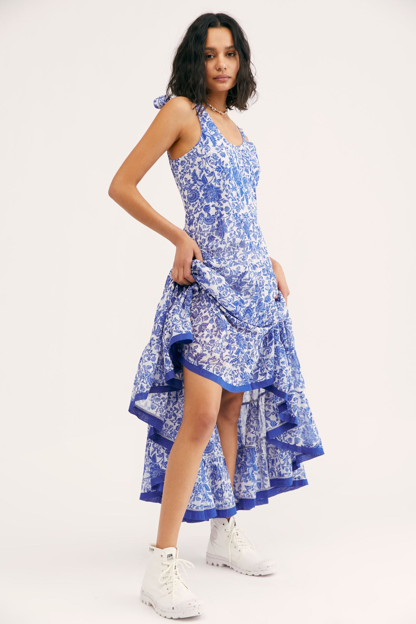 Slide View 5: Kika's Printed Midi Dress