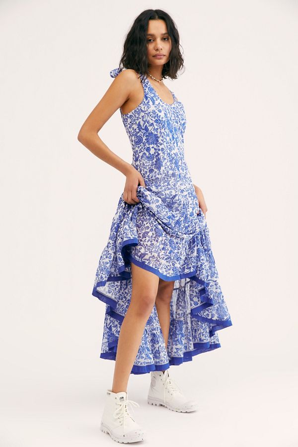 Slide View 5: Kika's Printed Midi Dress