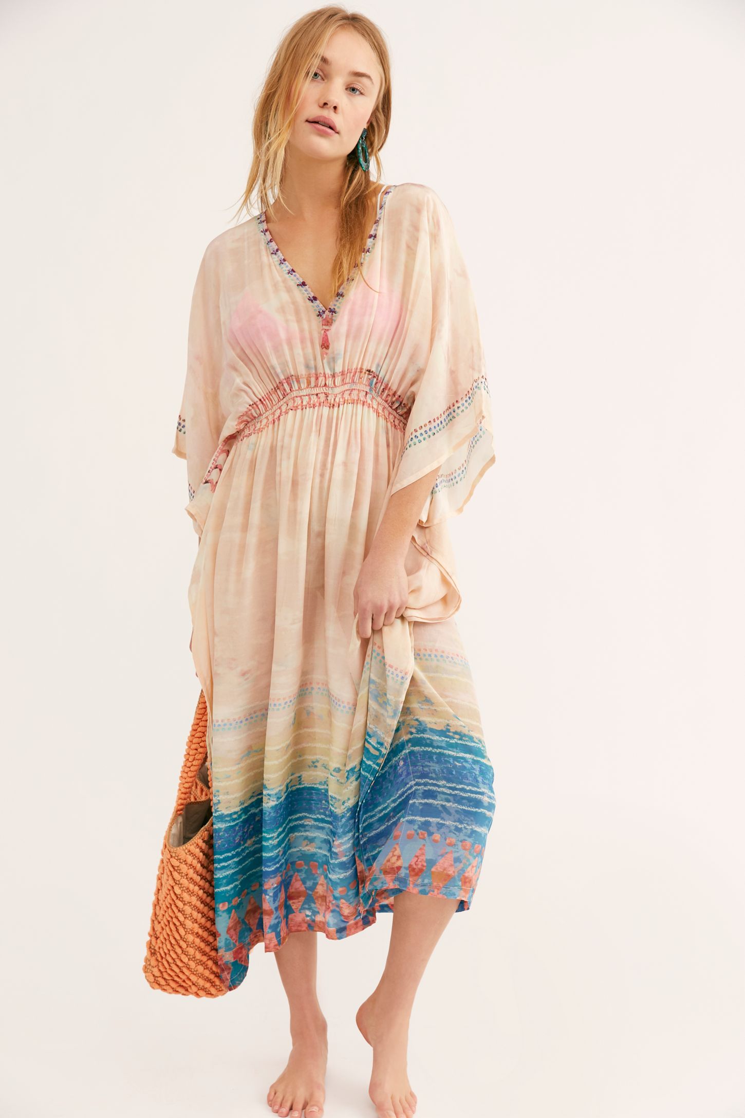 Slide View 4: Sunset Maxi Kaftan