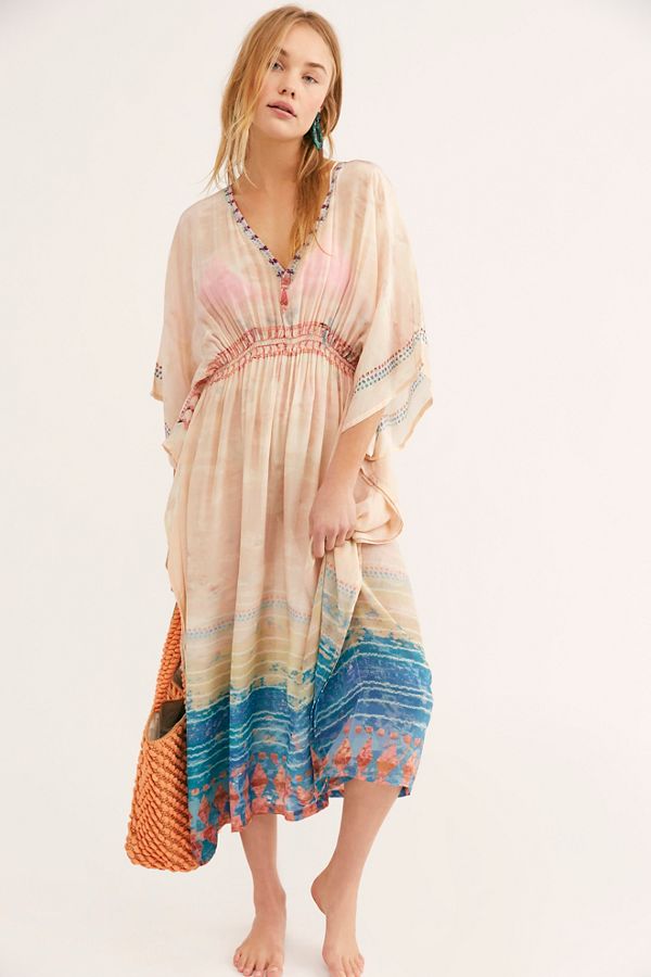 Slide View 4: Sunset Maxi Kaftan