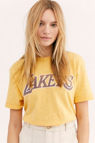 Washed Lakers Tee