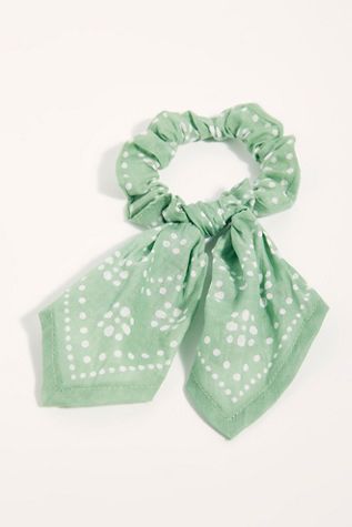 Ditzy Bandana Scrunchie