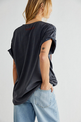 wrangler tiger oversized tee