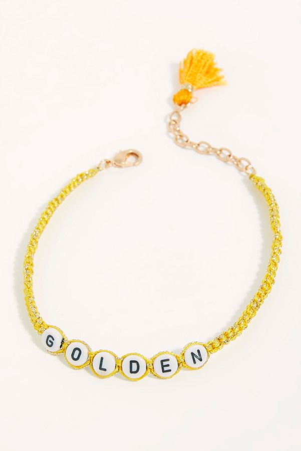 Slide View 2: Say Anything Anklet