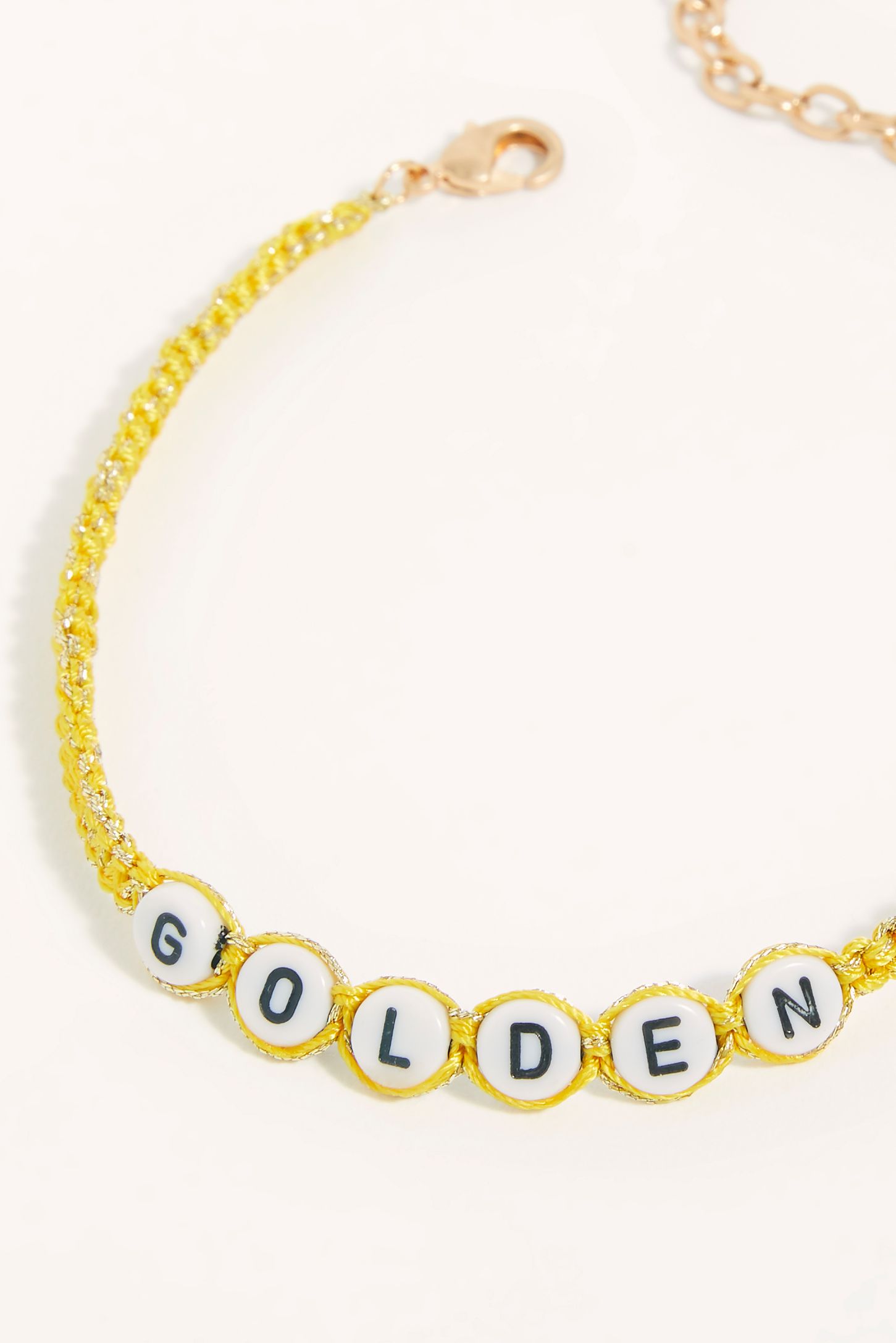 Slide View 3: Say Anything Anklet