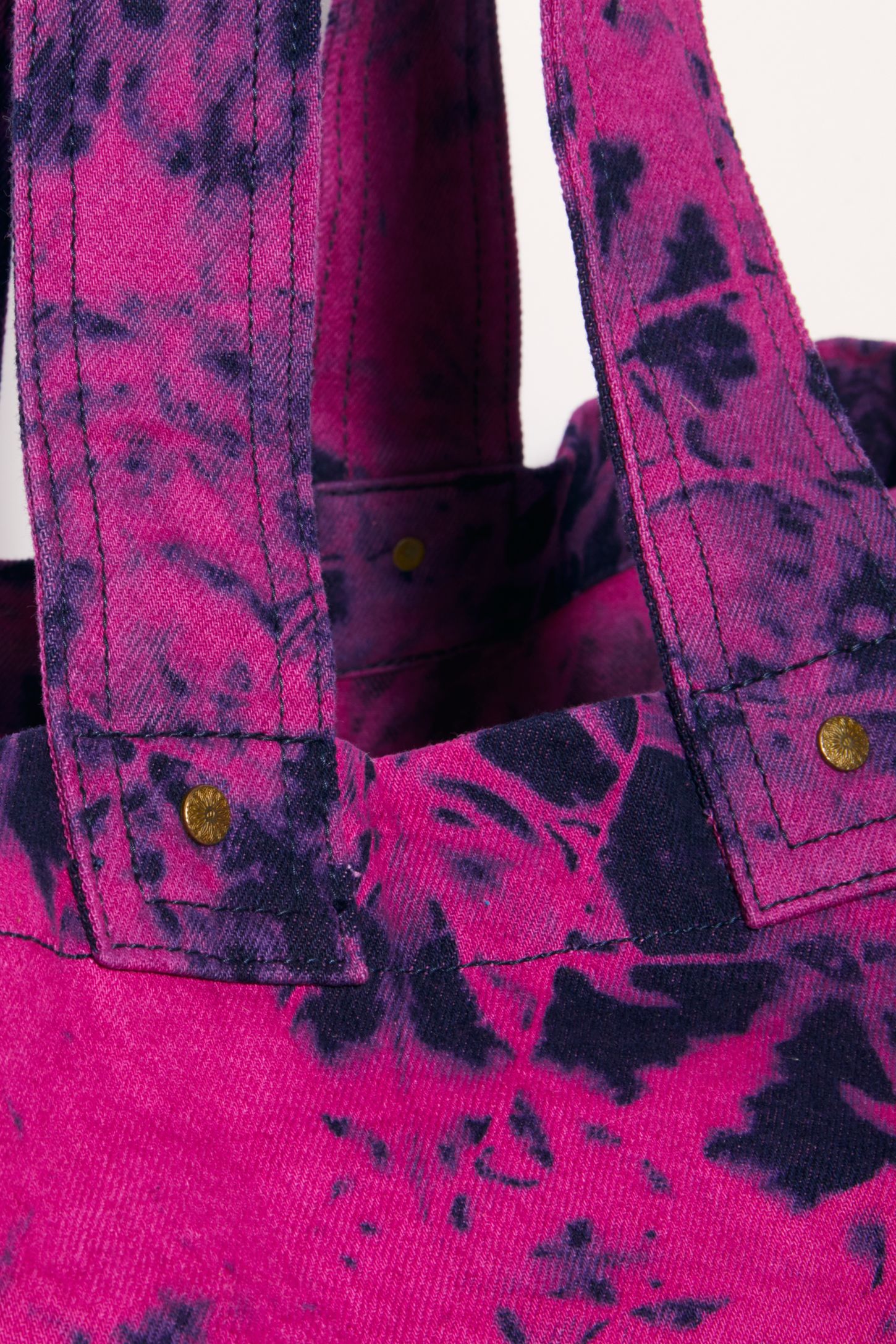 Slide View 5: We The Free Oversized Washed Denim Tote