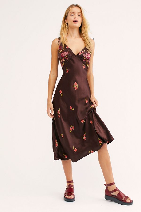 Daisy Midi Slip