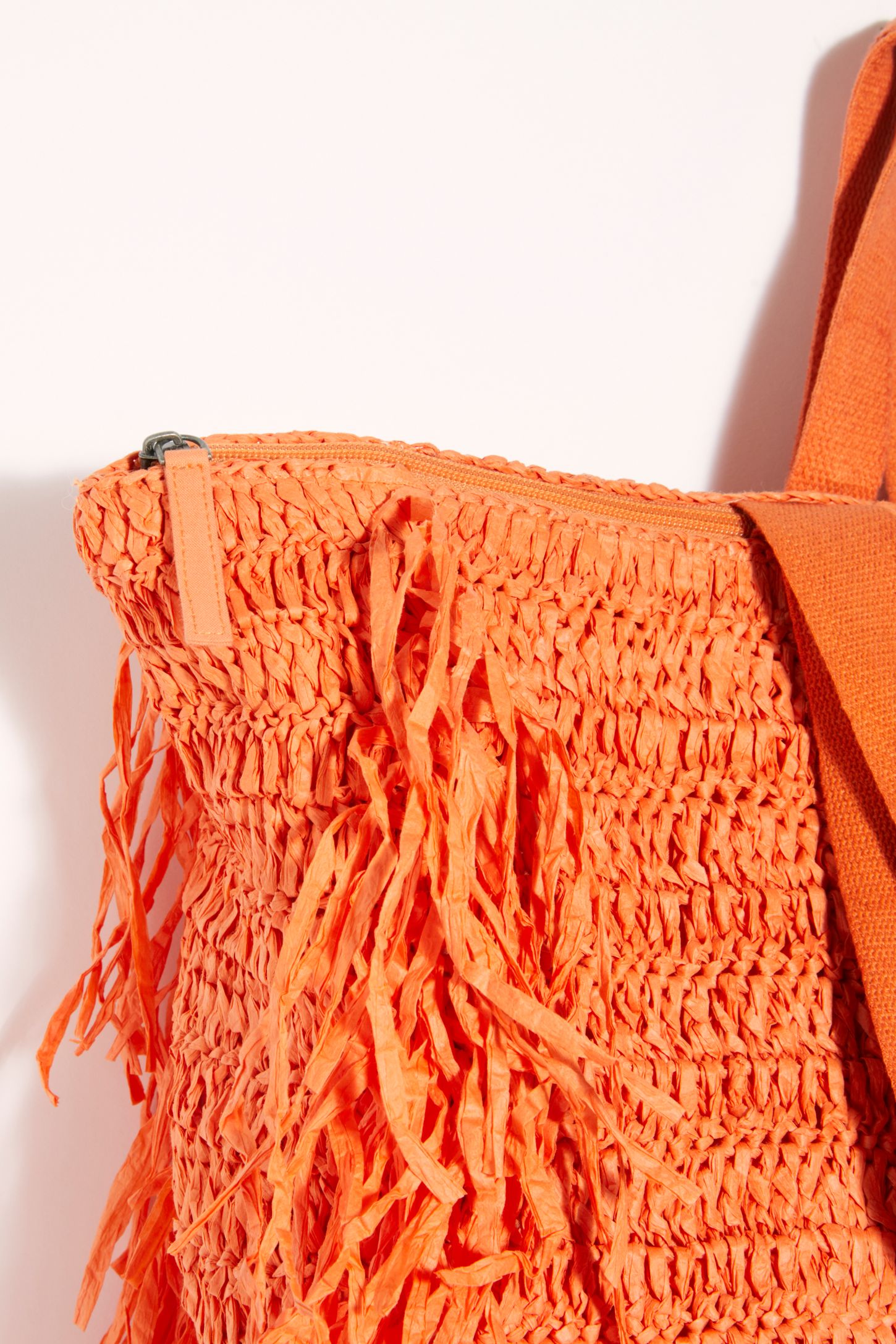 Slide View 7: Vacation Mode Straw Tote