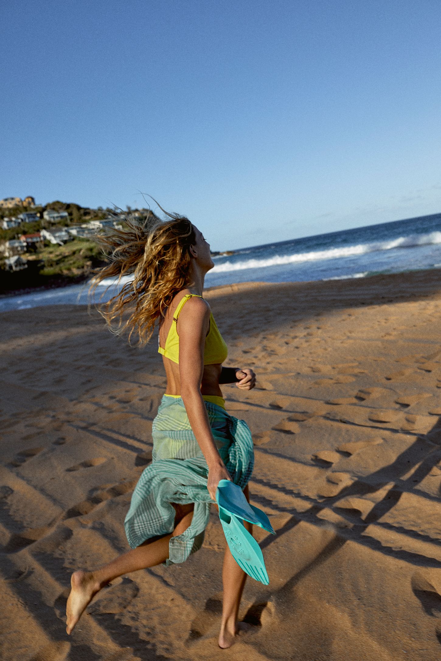 Slide View 1: Jessa Gingham Scarf