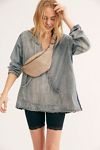 Thumbnail View 3: Denim Baja Poncho