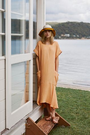 Crisp And Cool Midi Dress