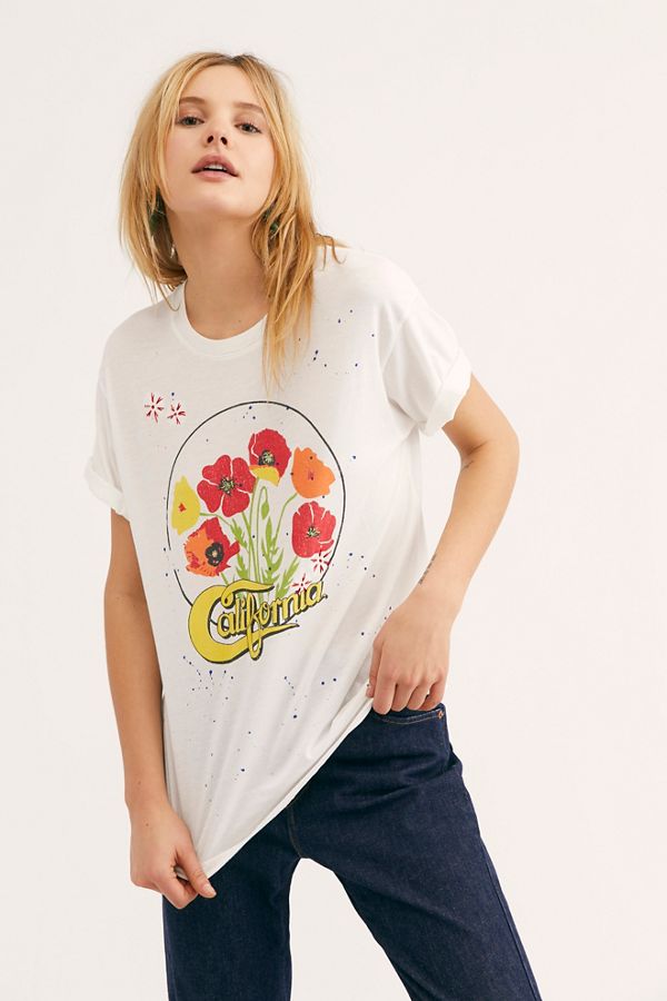 Slide View 1: Embroidered California Tee