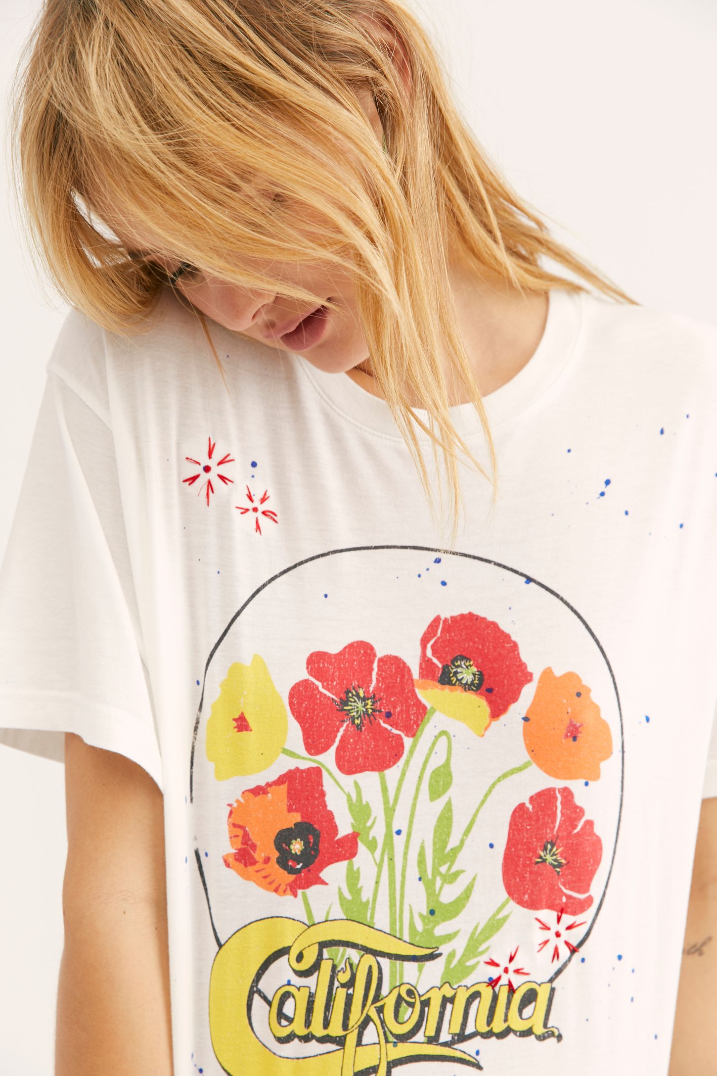 Slide View 3: Embroidered California Tee