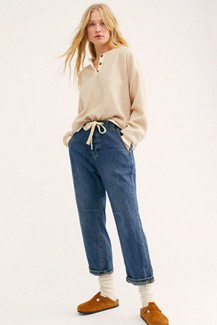 free people drawstring jeans