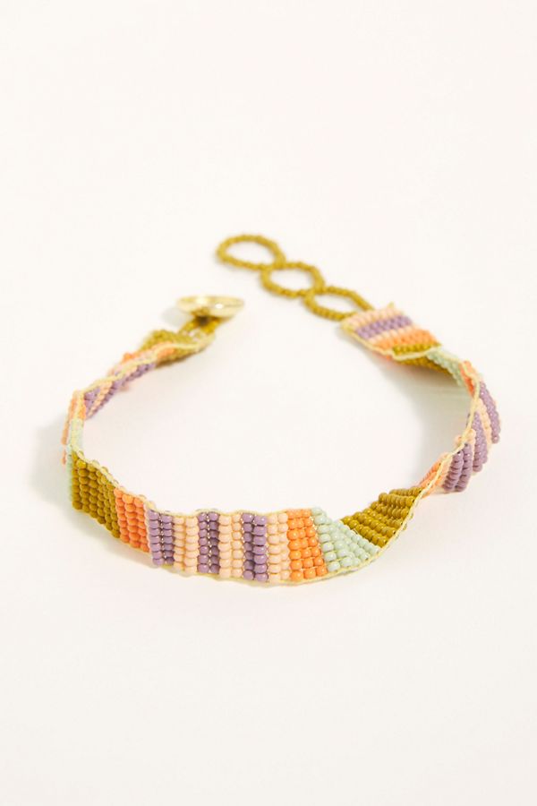 Slide View 2: Alloy Beaded Anklet