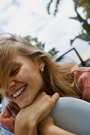 Lena Bernard Cowrie Stud Earrings