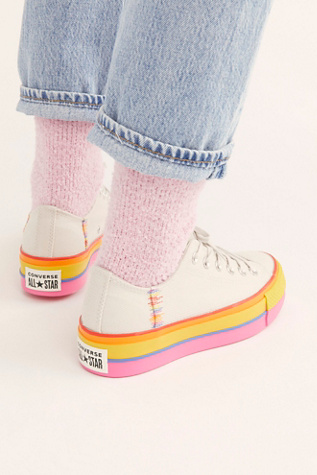 platform converse rainbow