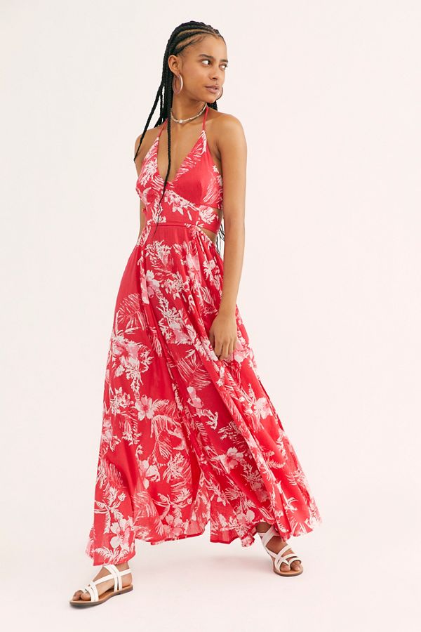 Slide View 2: Lille Printed Maxi Dress