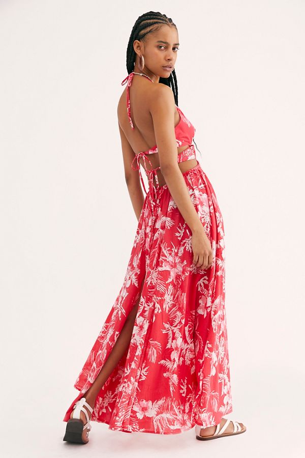 Slide View 3: Lille Printed Maxi Dress