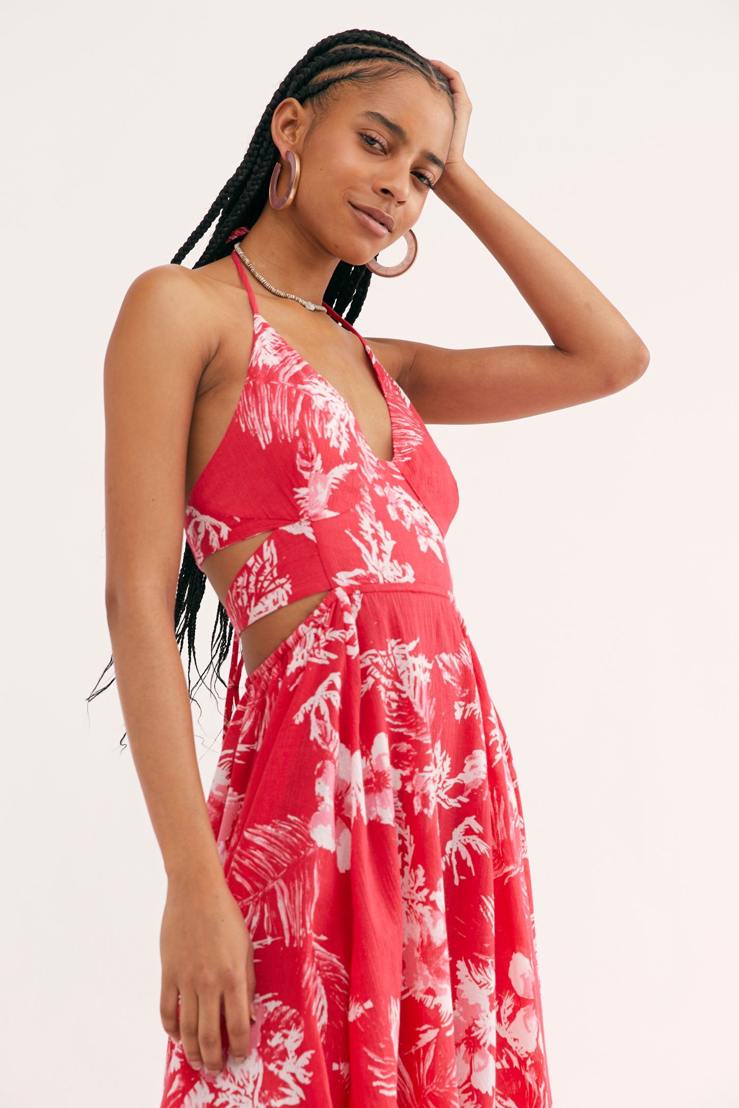 Slide View 4: Lille Printed Maxi Dress