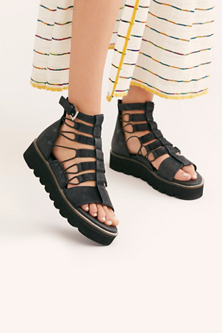 silver flatform sandals uk