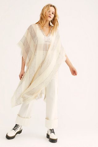 Little Paradise Shimmer Stripe Kaftan