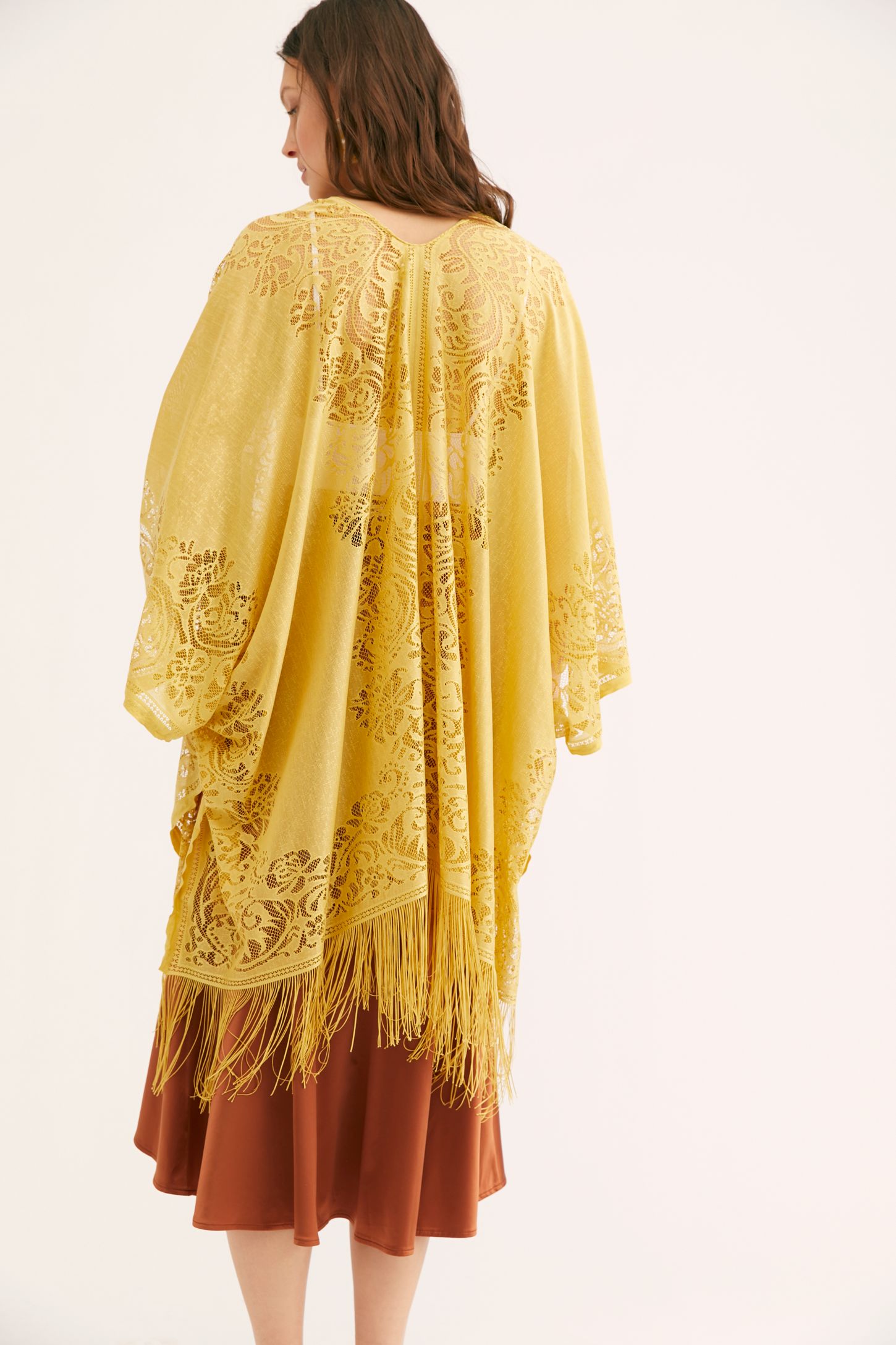 Slide View 2: Serena Lace Kimono