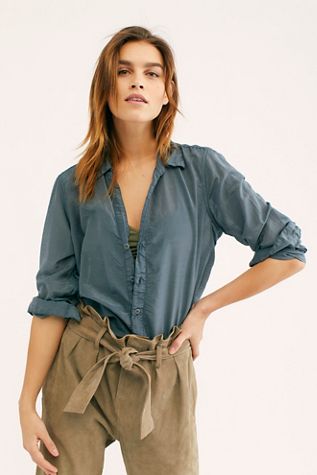 Marshmallow Silk Buttondown