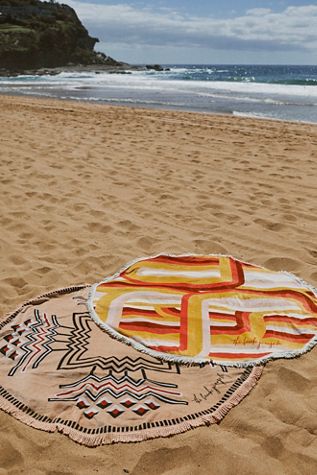 Round Beach Towel