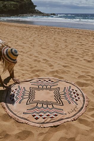 Round Beach Towel