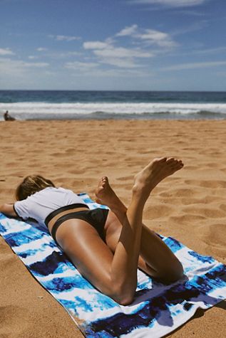 Indigo Sun Beach Towel