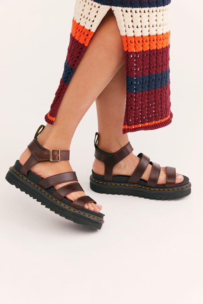 Dr. Martens Blaire Brando Flatform Sandals | Free People