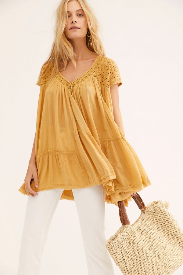 Sunfest Crochet Tunic - 