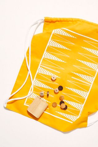 Backpack Backgammon & Checkers Set