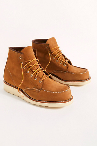 red wing moccasin boot