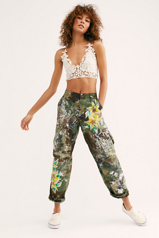 free people camo pants