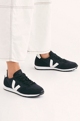 veja flannel sneakers