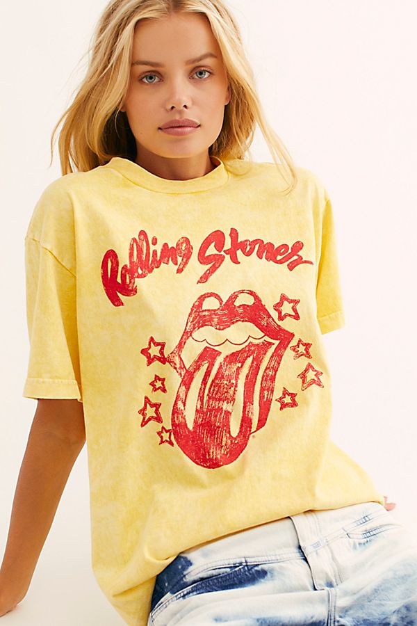 Slide View 1: Rolling Stone Stars And Tongues Tee