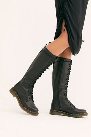 knee length dr martens