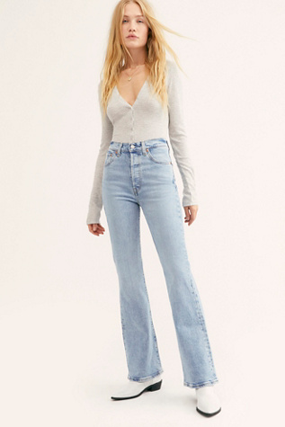 levis flared jeans