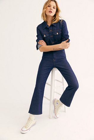 levi's kick flare jumpsuit