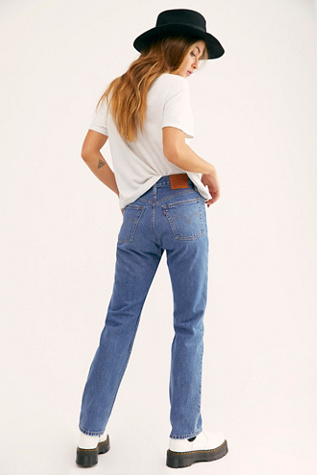 levi's straight jeans 501