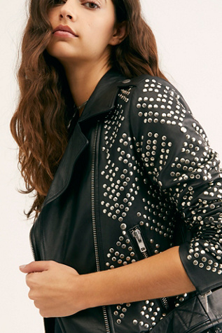 free people studded jacket