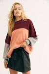 Easy Street Color Block Sweater